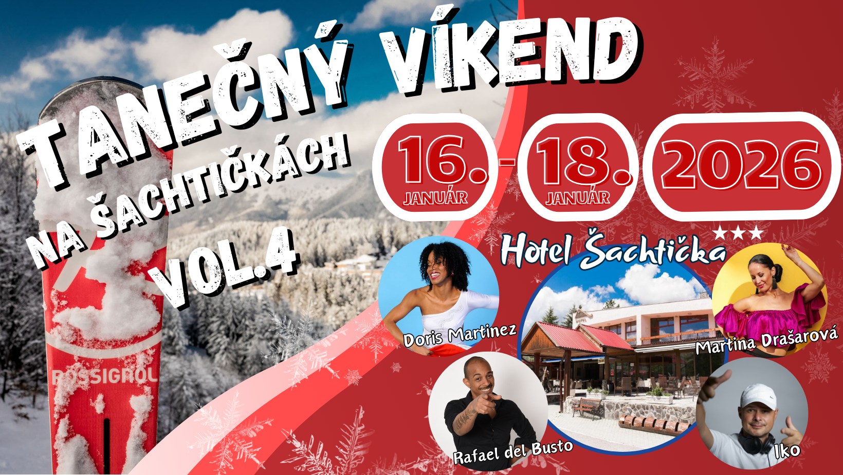Tanečný víkend na Šachtičkách vol.4