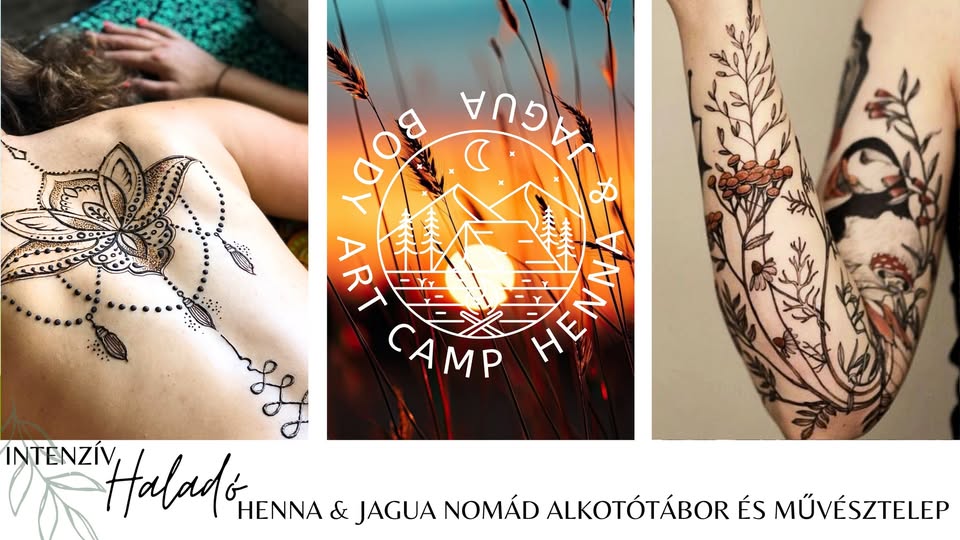 Intenzív Haladó Henna & Jagua Nomád Alkotótábor és Művésztelep