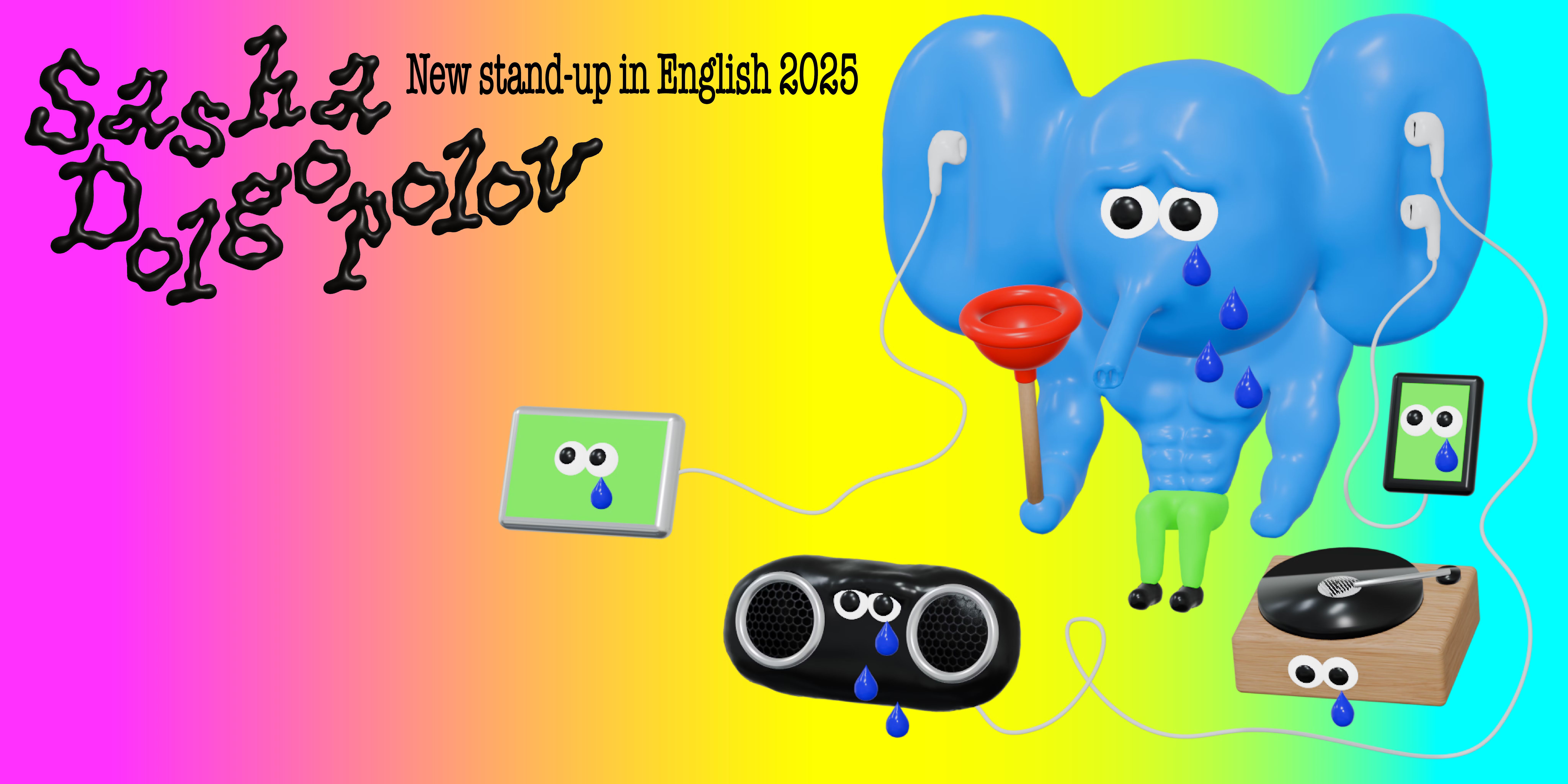 English Standup Comedy in Lisbon - Sasha Dolgopolov