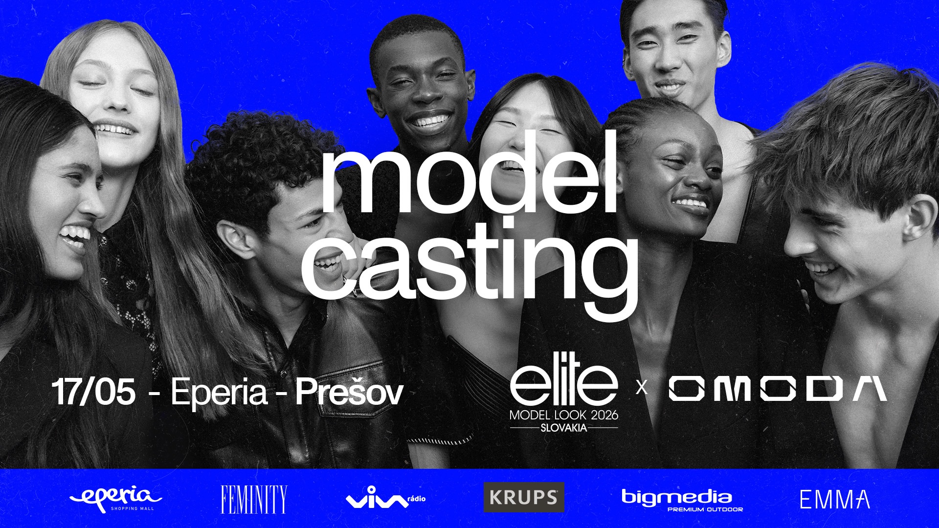 CASTING ELITE MODEL LOOK 2026 / EPERIA PREŠOV / 17.5.2026