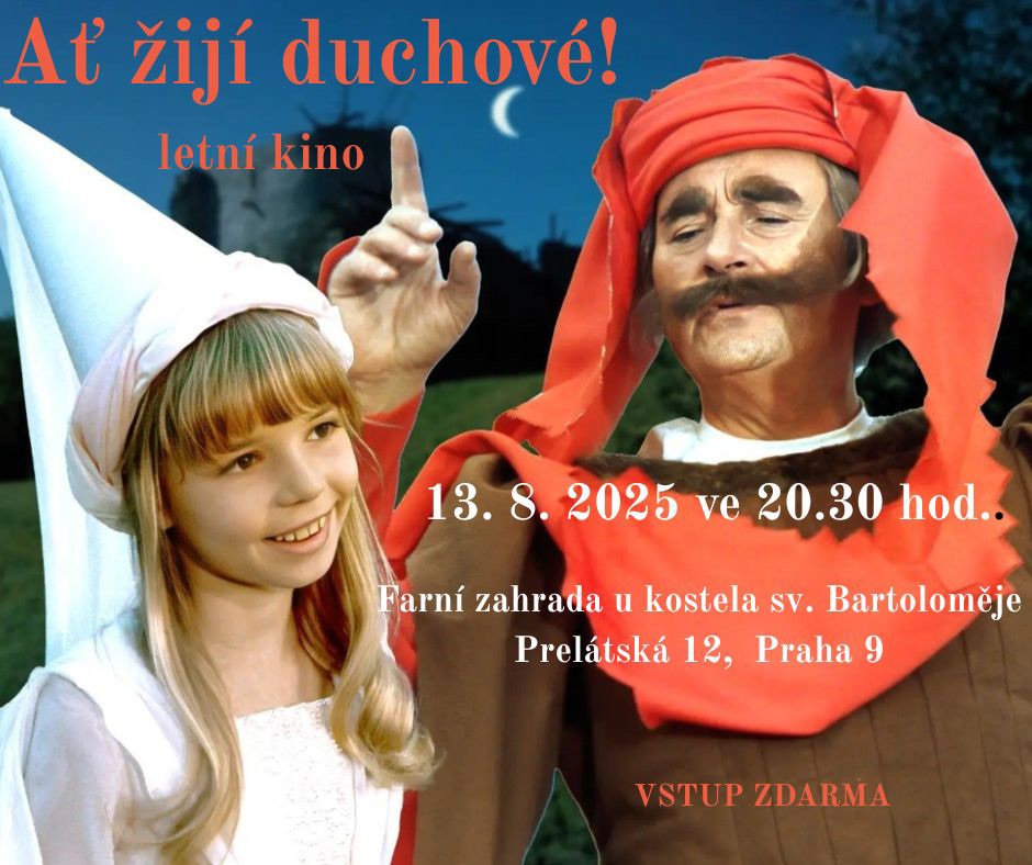 Letní kino: Ať žijí duchové