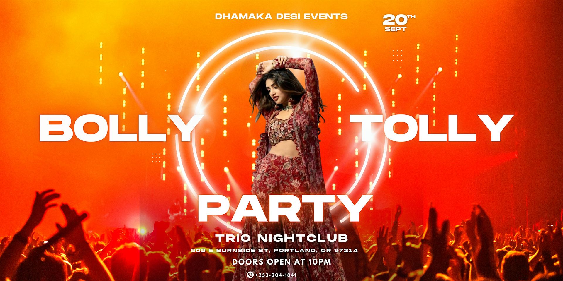 BOLLY TOLLY PARTY – The Ultimate Desi Night! @ TRIO NIGHT CLUB |SEPT 20