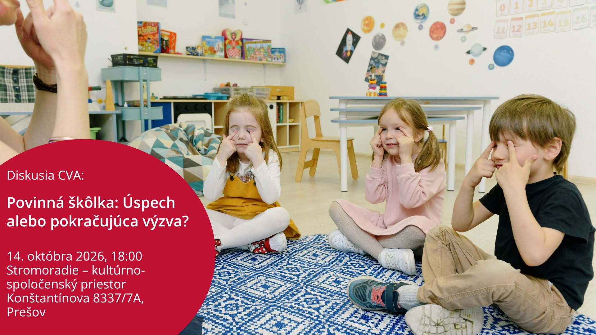 Diskusia CVA: Povinná škôlka - úspech alebo pokračujúca výzva?