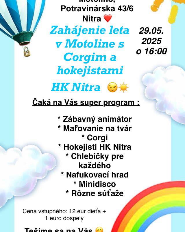 Deň detí, leto a HK Nitra 😊