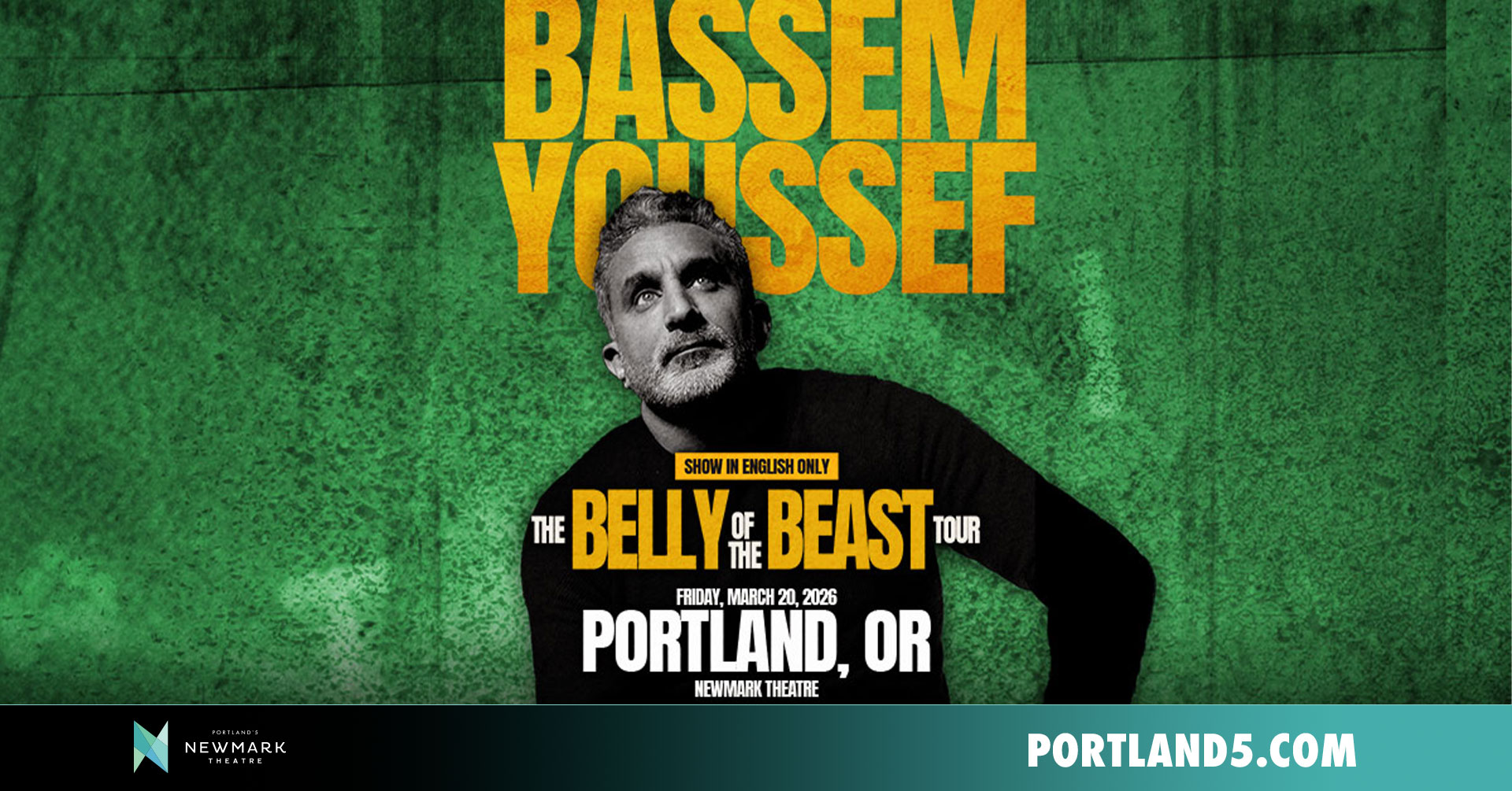 Bassem Youssef: The Belly of the Beast Tour