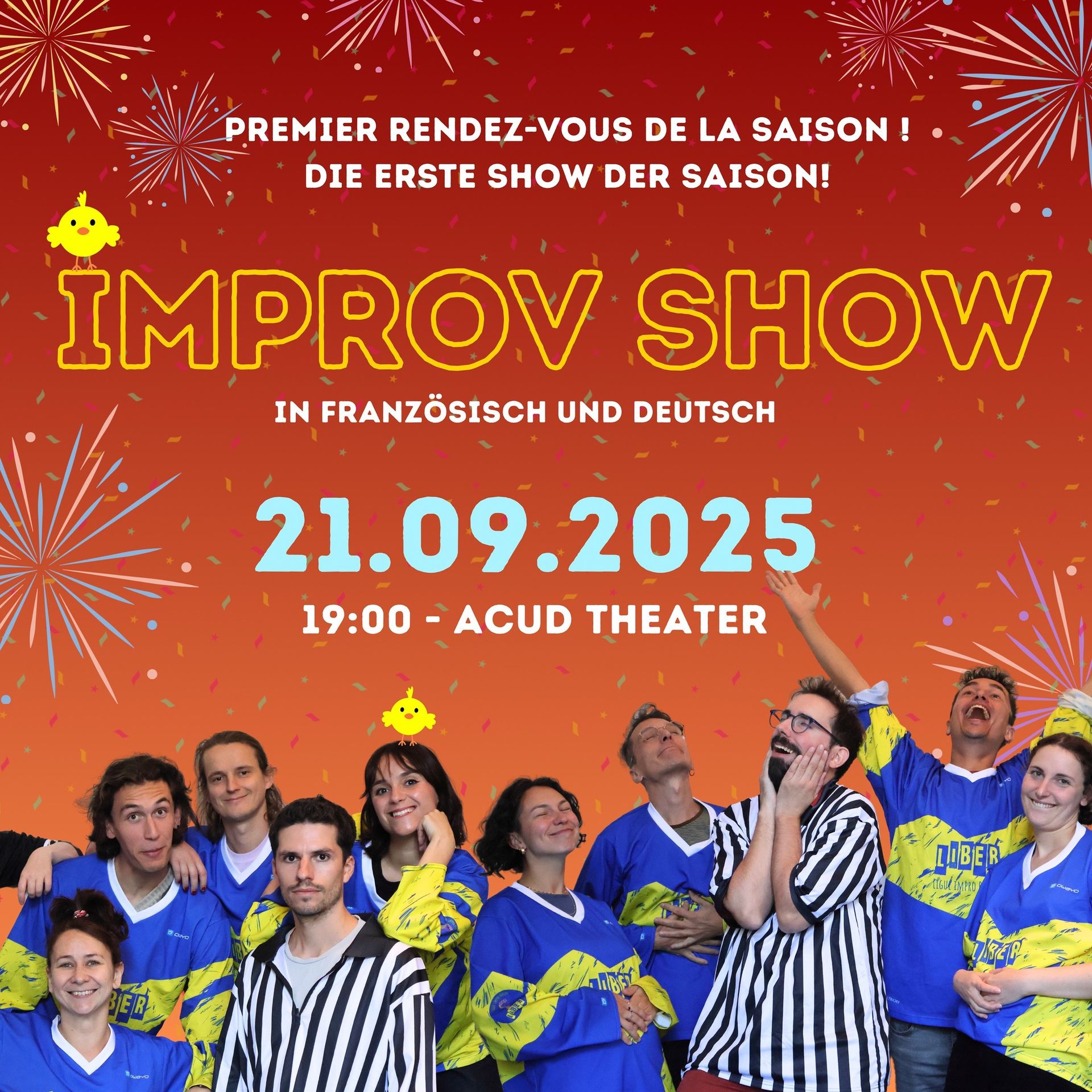 LIBER IMPRO SHOW : SAISONSTART (Show in 🇫🇷🇩🇪)