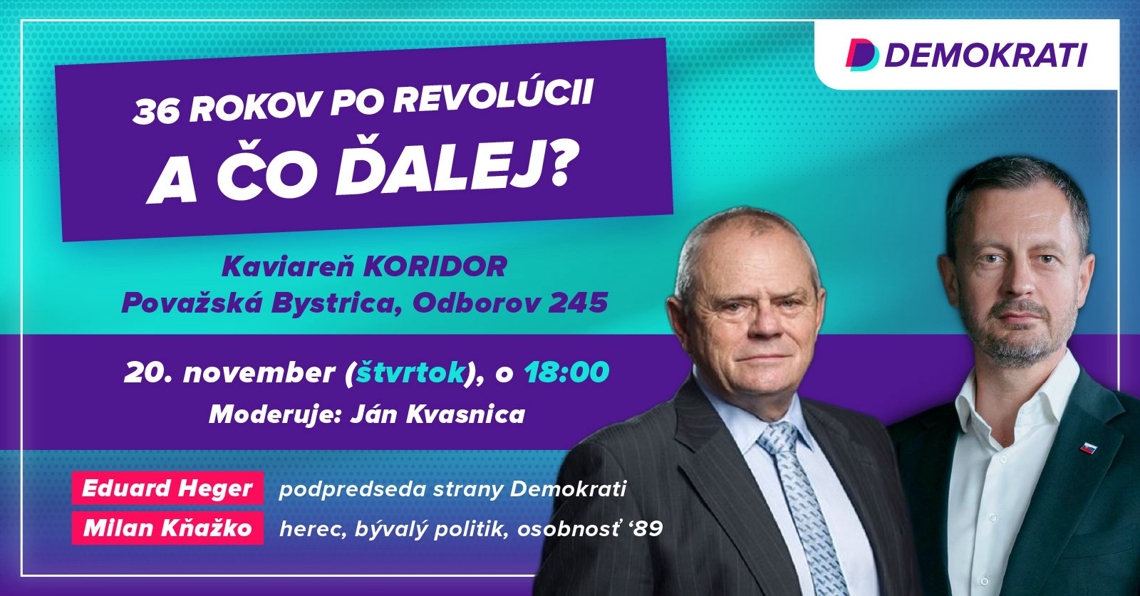 🇸🇰 36 rokov po revolúcii a čo ďalej?