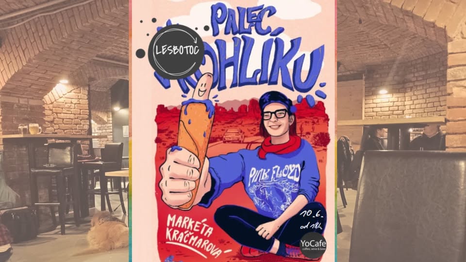 Queer cestopisný večer s autorkou knihy Palec v rohlíku