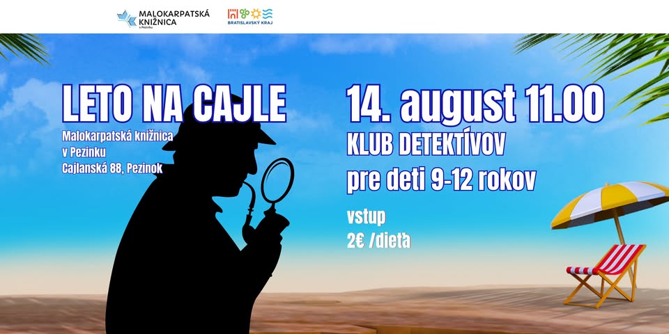 Leto na Cajle: KLUB DETEKTÍVOV