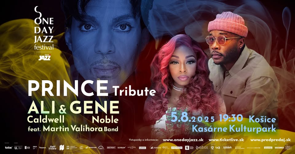 PRINCE Tribute ALI Caldwell & GENE Noble feat. Martin Valihora Band - Leto v Kulturparku 2025