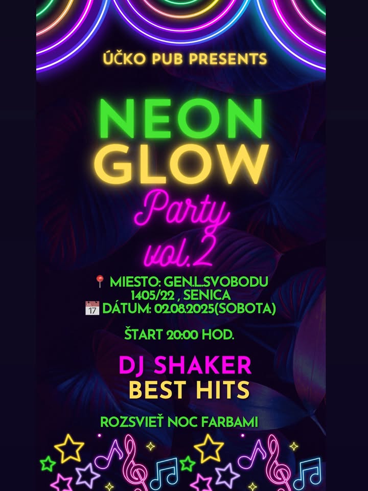 NEON PARTY VOL.2 🟠🟢🟡🟣