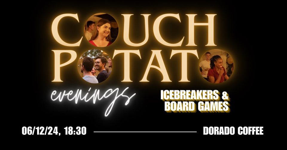 Couchpotato Evenings: Icebreakers X Board Games🫂🎲