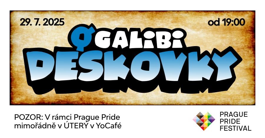 GALIBI Pride Deskovky