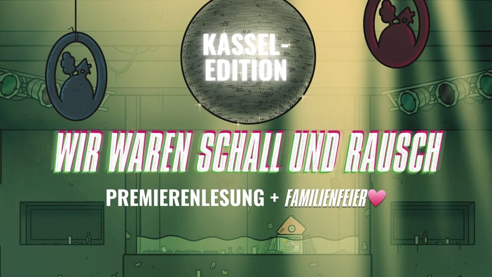 Premierenlesung mit FAMILIENFEIER🩷 | KASSEL-EDITION
