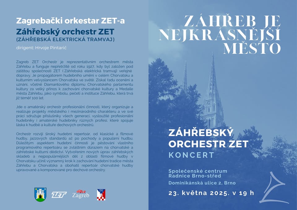 Záhřeb je nejkrásnější město - Zagreb je najljepši grad