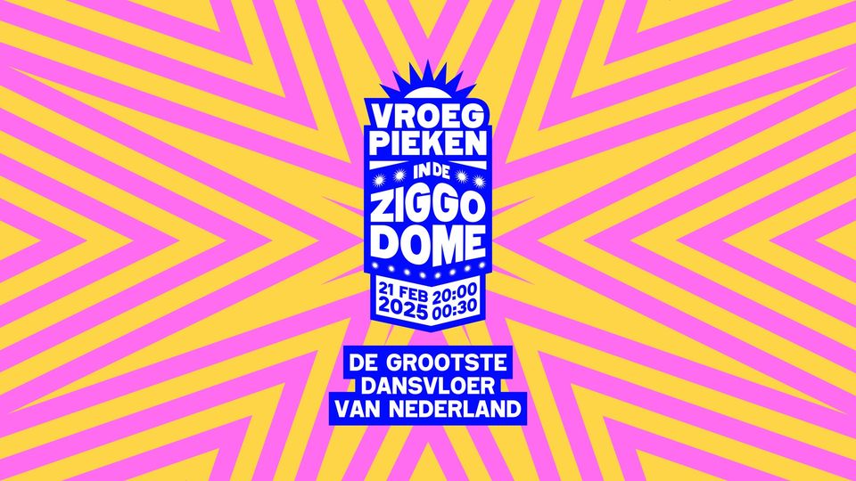 Vroeg Pieken // Ziggo Dome // Grootste dansvloer van Nederland