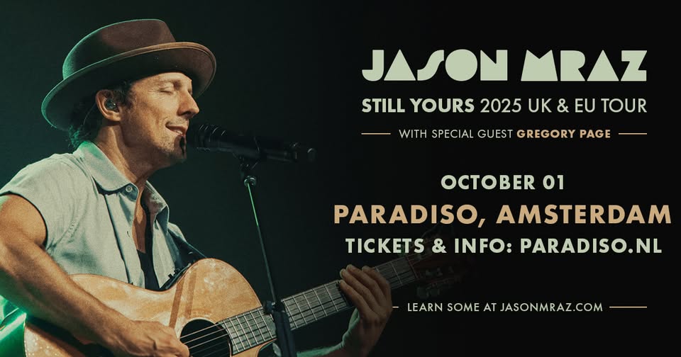 Jason Mraz in Paradiso
