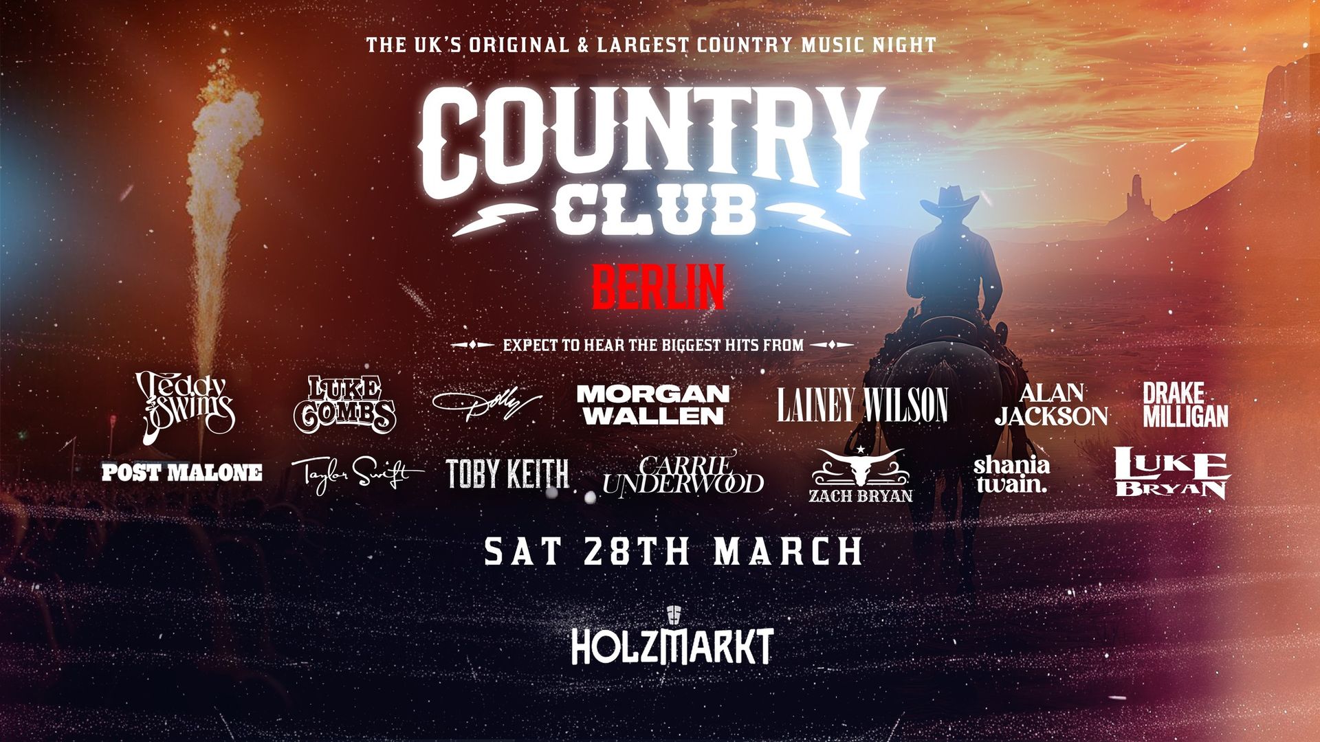 Indoor Country Music Festival comes to Berlin