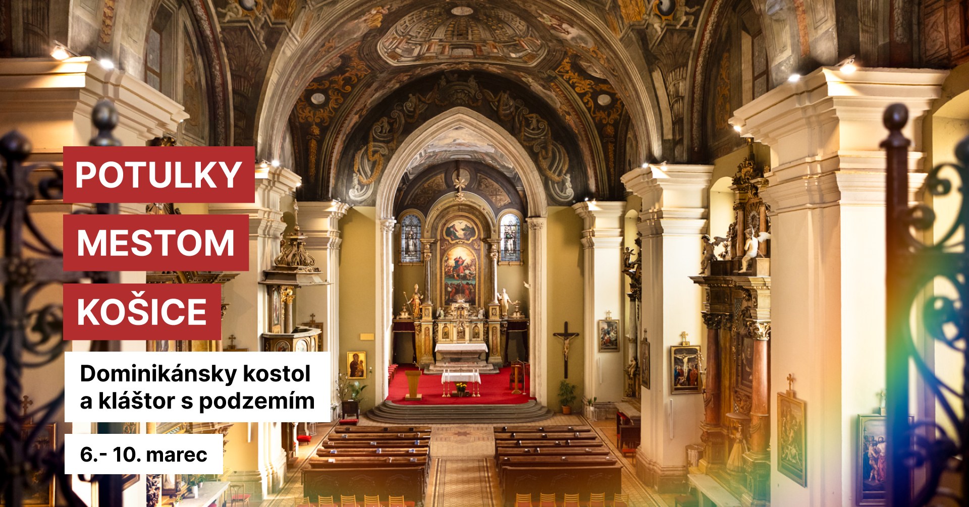 DOMINIKÁNSKY kostol a kláštor (s podzemím)