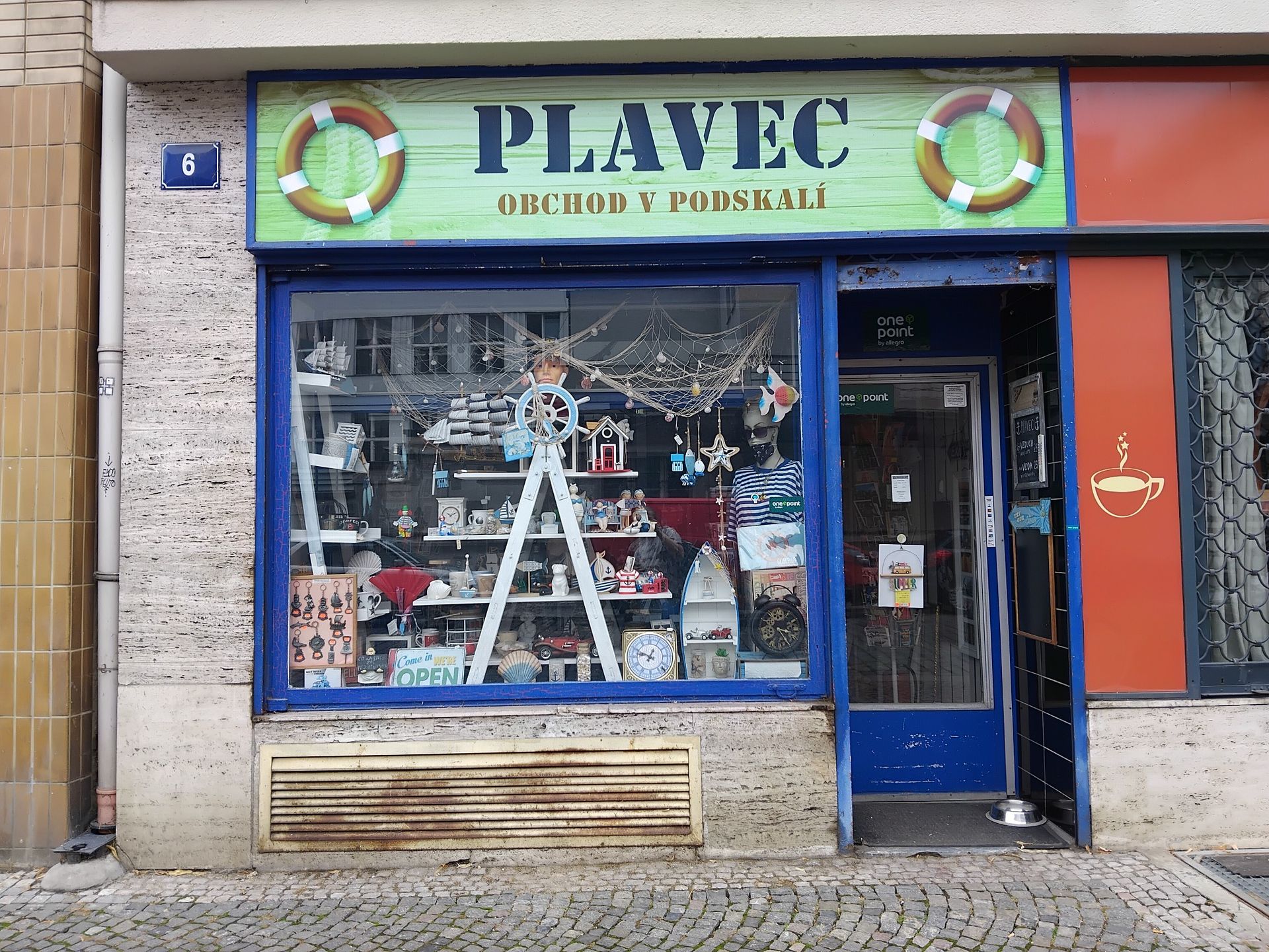 Výprodej dárkového obchodu Plavec