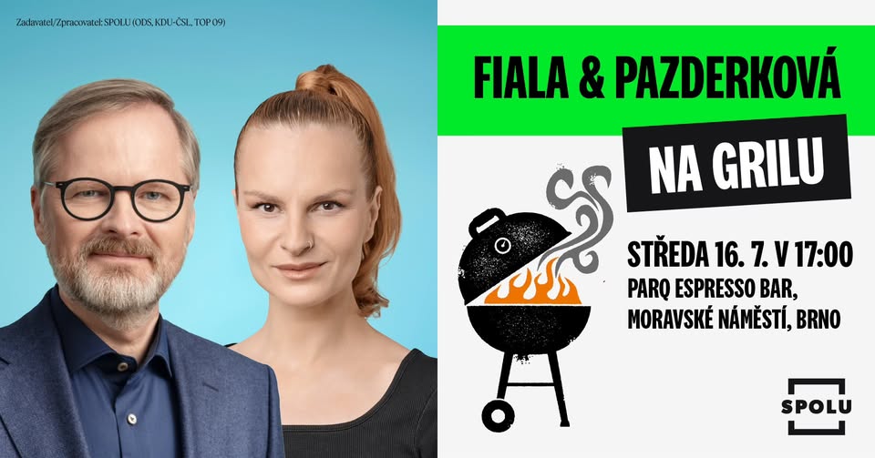 Fiala & Pazderková na grilu Brno