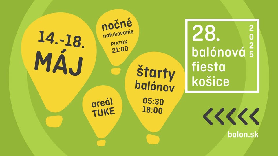 28. Balónová fiesta Košice 2025