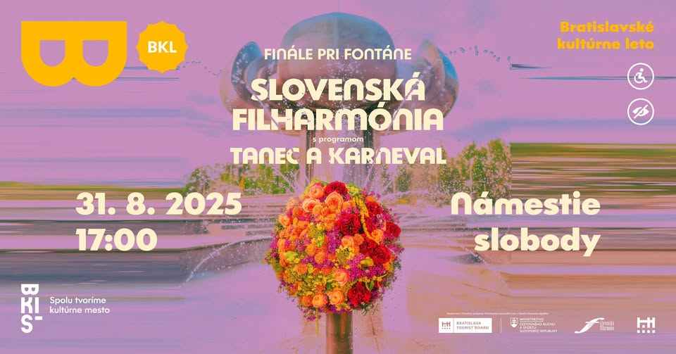 FINÁLE PRI FONTÁNE: SLOVENSKÁ FILHARMÓNIA ⛲​