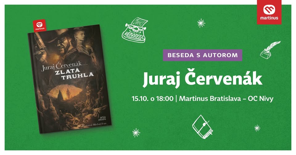 Juraj Červenák v Martinuse v Bratislave