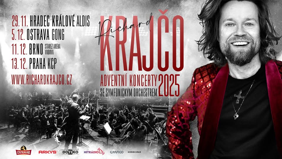 Richard Krajčo | Adventní symfonické turné 2025 | Brno
