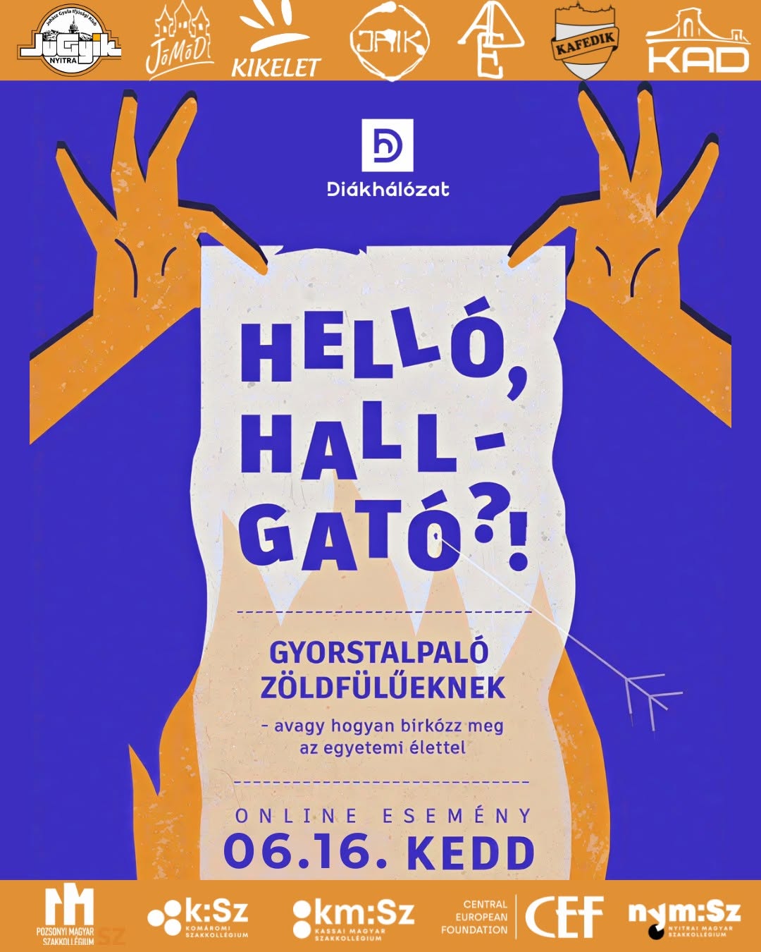 Helló, hallgató!