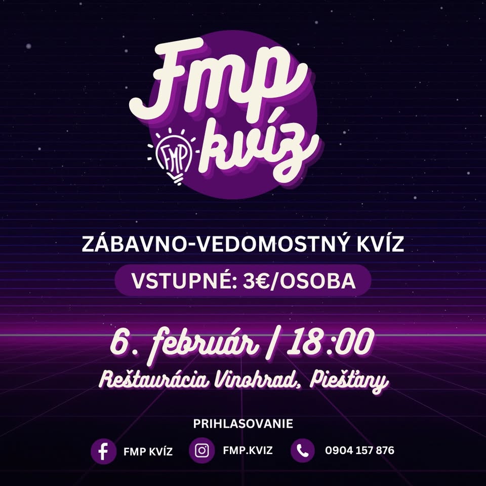 FMP Kvíz | Reštaurácia Vinohrad (6.2) 🍇