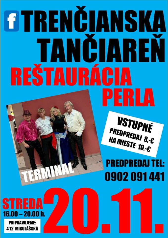 TANČIAREŇ SO SKUPINOU TERMINAL