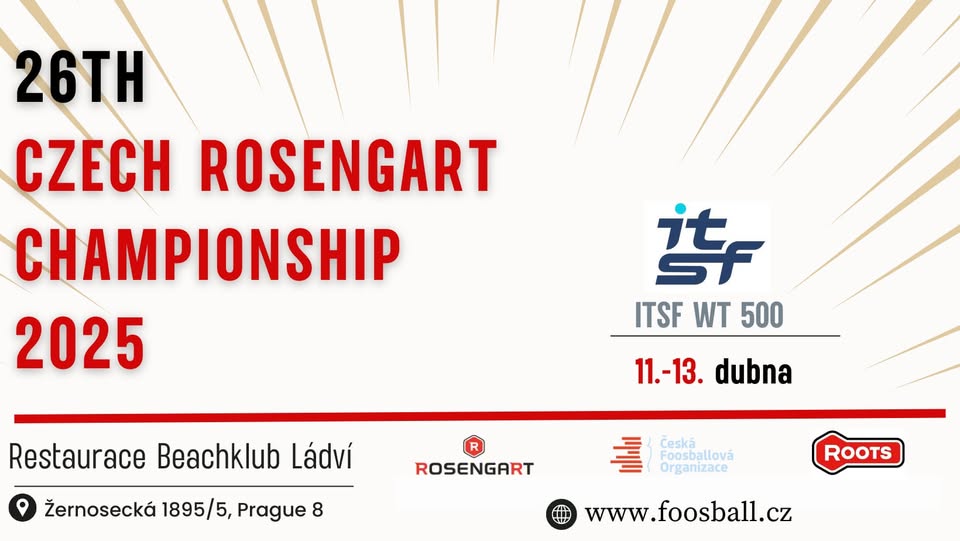 26th Czech Rosengart Championship - ITSF WT 500