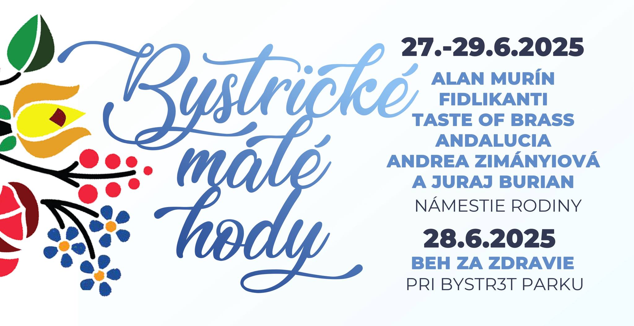 Bystrické malé hody 2025