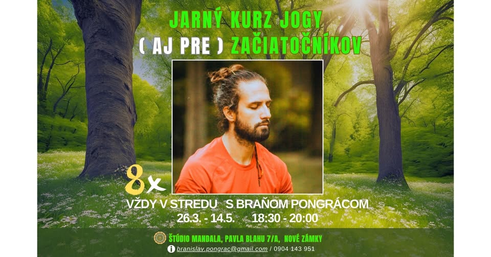 Jarný kurz jogy (aj pre) začiatočníkov