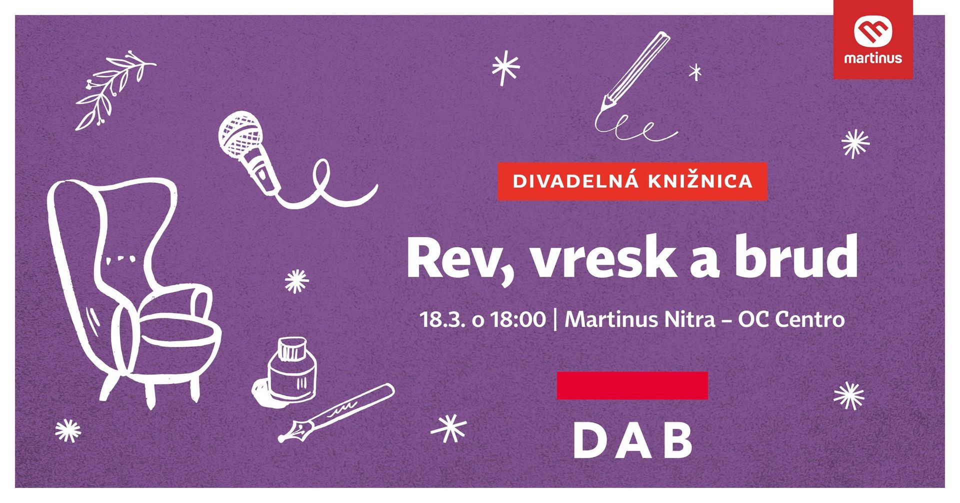 Divadelná knižnica: Rev, vresk a brud