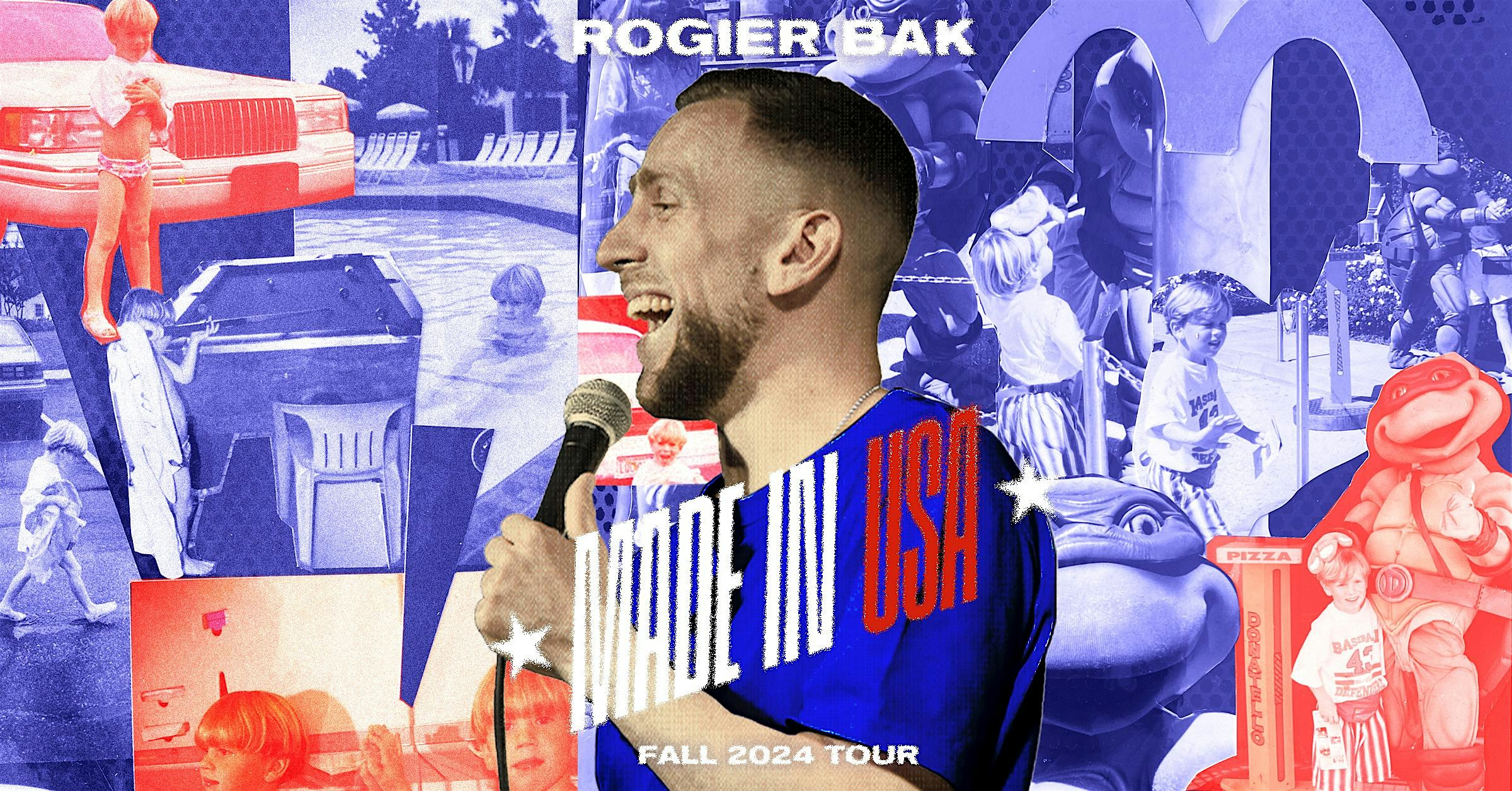 Rogier Bak: Made in USA TOUR • English COMEDY in ANTWERP