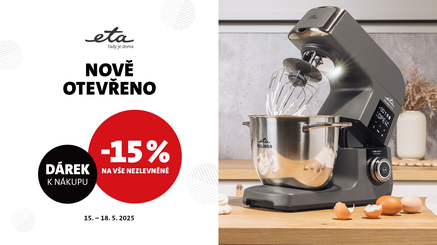 Otevření nové značkové prodejny ETA v Praze