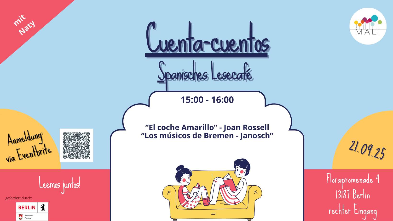 Cuenta-cuentos - Spanisches Lesecafé