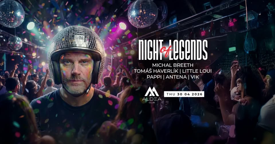 Night of Legends w. Michal Breeth, Tomáš Haverlík, Little Loui, Pappi, Antena & Vik