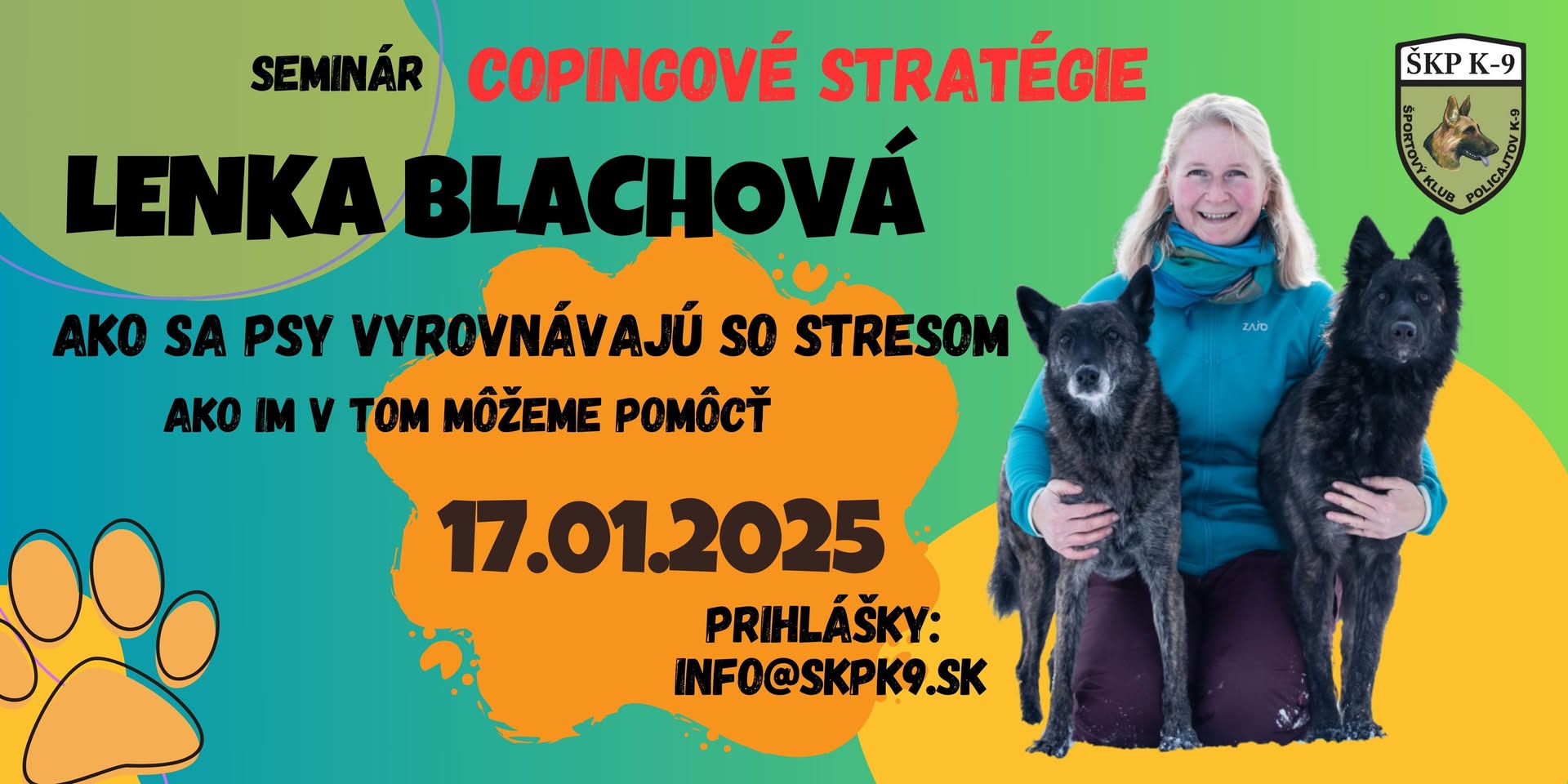 Seminár s Lenkou Blachovou - Copingové stratégie