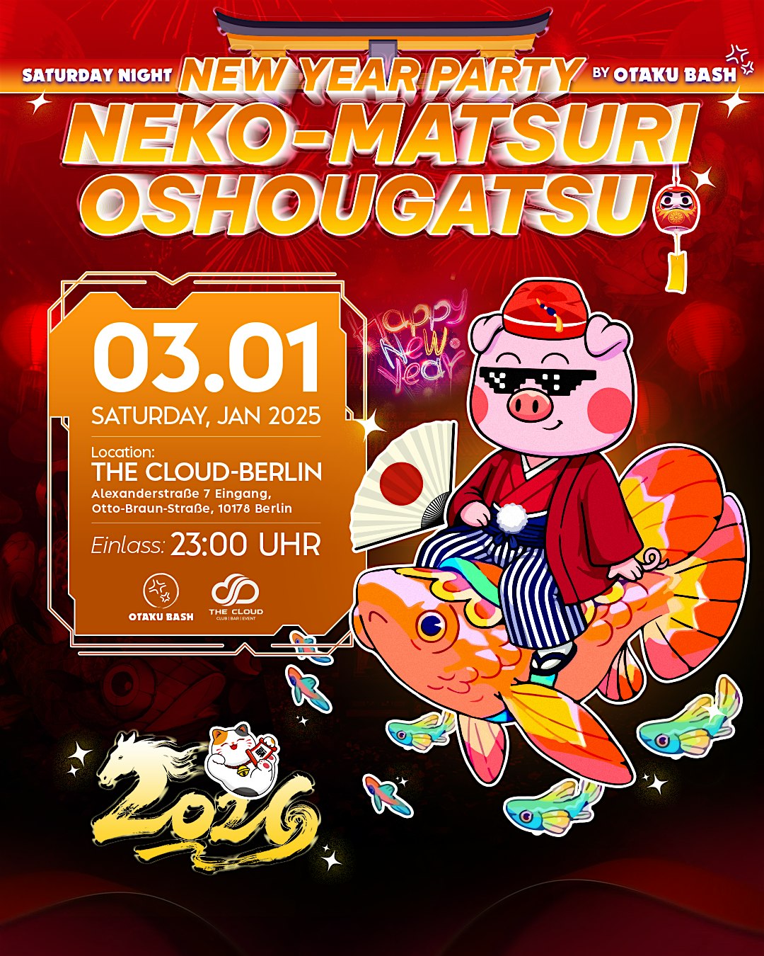 Anime & Cosplay New Year Party – NEKO-MATSURI OSHOUGATSU