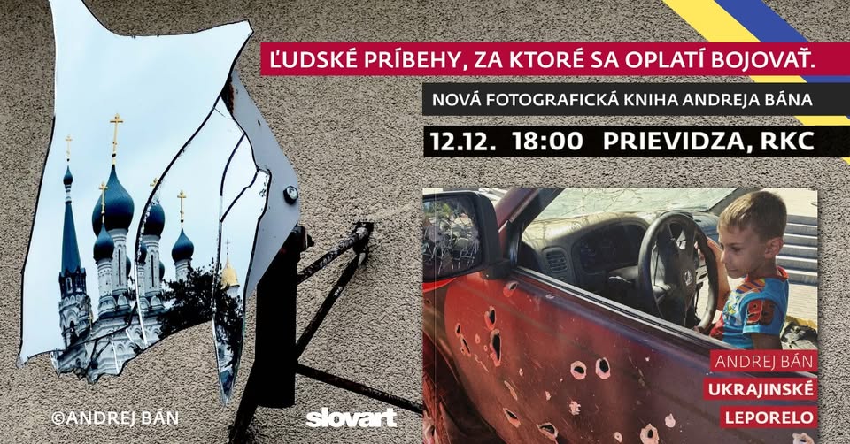 UKRAJINSKÉ LEPORELO: Diskusia s Andrejom Bánom v Prievidzi