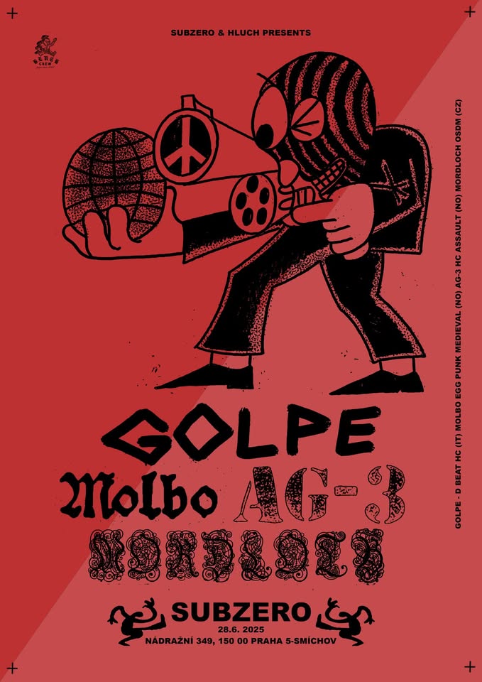 GOLPE (IT) // MOLBO (NO) // AG-3 (NO) // MORDLOCH (CZ) @subzero