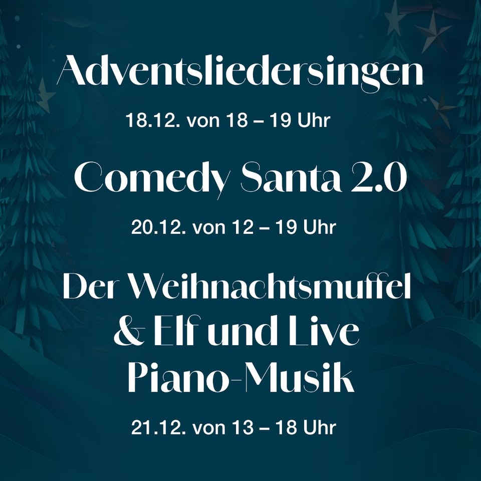 Weihnachtsaktionen in den Gropius Passagen Berlin