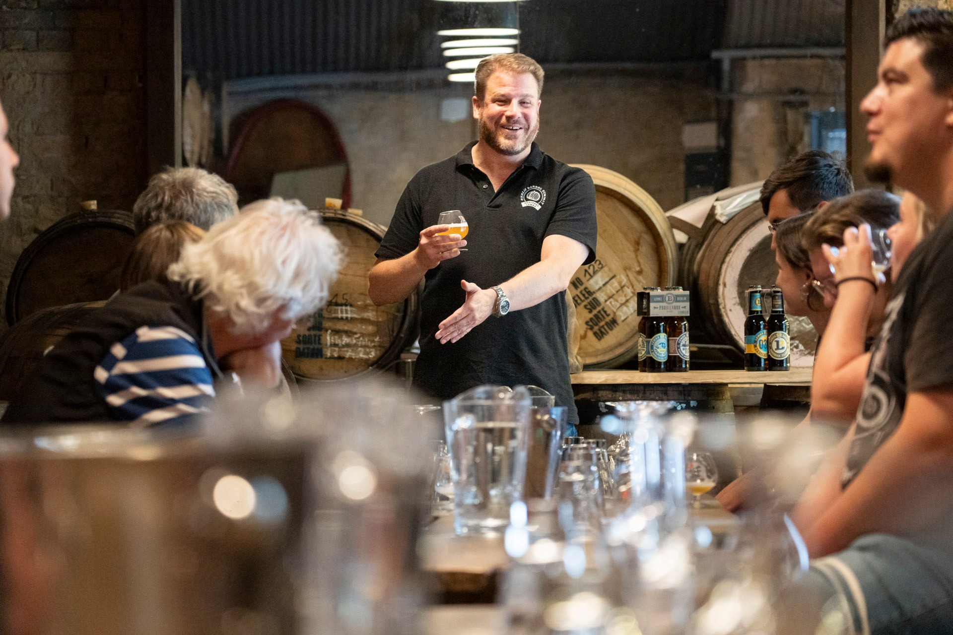 Tour durch die Brauerei - für alle - auf Deutsch