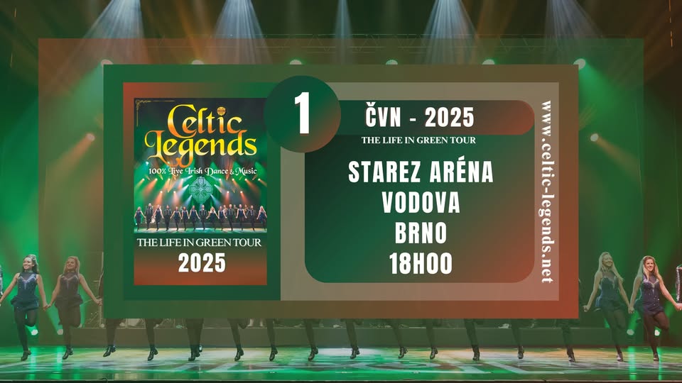 Celtic Legends - The Life in Green Tour - 2025 - Brno