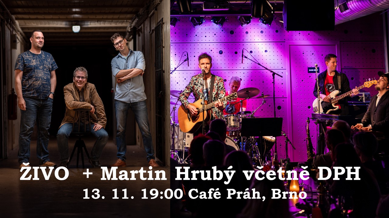 ŽIVO + Martin Hrubý včetně DPH