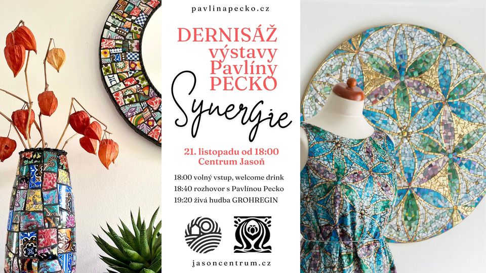 DERNISÁŽ výstavy Pavlíny PECKO Synergie