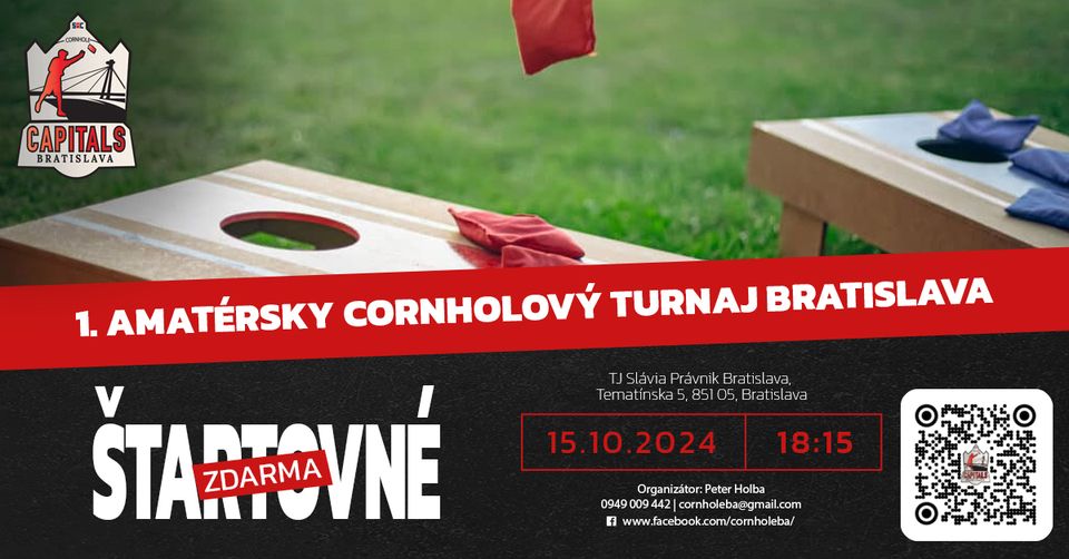 1. Amatérsky CORNHOLOVÝ turnaj Bratislava